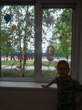 окна семьи Фисенко Степана