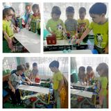 самостоятельная игровая деятельность детей по ПДД в средней группе №2 "Цветик-семицветик"