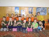 Инструктор по ФИЗО Силкина Г.Н. с детьми старшей и подгт группы
