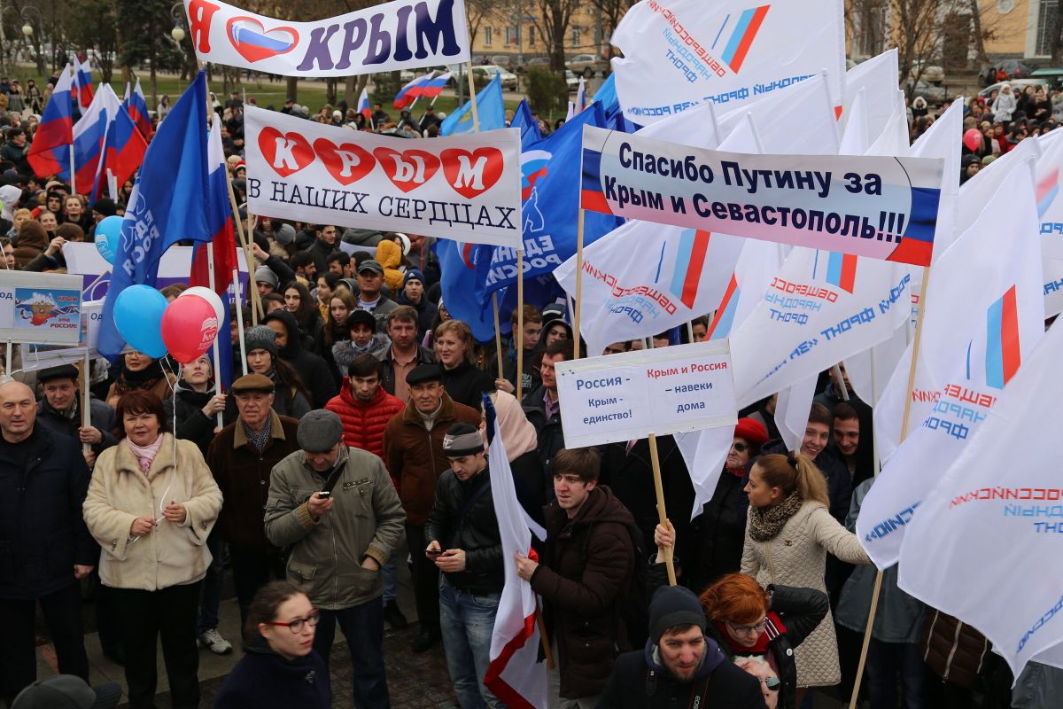 Какого числа референдум в крыму 2014 году. Возвращение Крыма 2014.