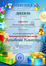 декабрь 2020 год