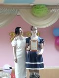Лучший ученик ДШИ 2023- Филатова Софья- момнент награждения