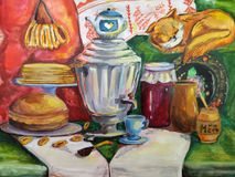 2 место Бондаренко Анастасия, 11л. Уют русского чаепития. БОУ г. Омска СОШ № 109