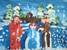 Овечкин Олег, 5л. Снегурочка БДОУ г. Омска ЦРР-ДС № 302