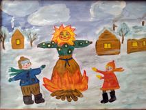 Нещадим Алиса, 7л. Приглашаем на масленицу. БОУ г. Омска СОШ № 101