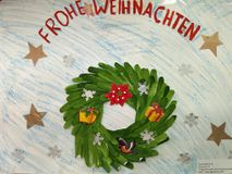 Клишин Виктор, 5л. Поздравительная открытка для друзей. БДОУ г. Омска Д.С № 289