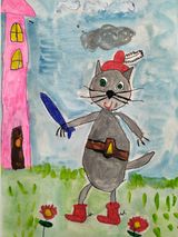 Мурашан Ульяна, 5л. Кот в сапогах БДОУ г. Омска ЦРР-ДС № 96