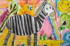 Павлова Елизавета, 7л. Зебра Марти БДОУ г. Омска ДС № 261 присмотра и оздоровления