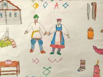 Рябцева Есения, 6л. Мои предки-зыряне. БДОУ г. Омска Д.С № 268