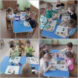 Рисование в группе "Звёздочка " на тему "Украсим дымковскую уточку"