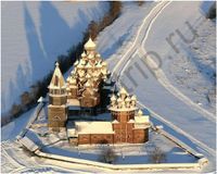 Остров Кижи зимой