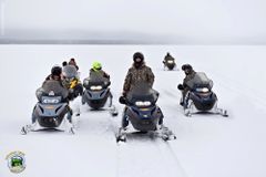 Снегоходы в Карелии