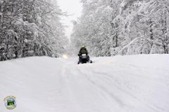 Снегоходы в Карелии