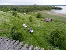 Яндомозеро. Вид с колокольни Варваринской Церкви.