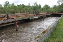 Sewage water treatment plant (SWTP) in Olonets