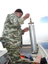 Research works on Ladoga Lake