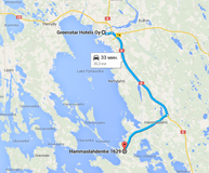 Первая точка визита - очистные сооружения Ниеминен-Синтси