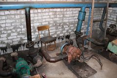 Sewage water treatment plant (SWTP) in Vidlitsa