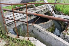 Sewage water treatment plant (SWTP) in Olonets