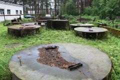 Sewage water treatment plant (SWTP) in Vidlitsa