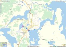 Waste water discharge points in Sortavala