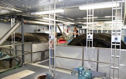 Очистные сооружения в Пухосе