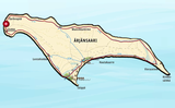 Карта острова Арьянсаари