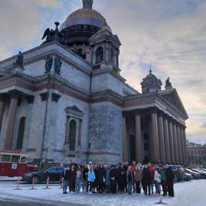 Интересная поездка студентов КФ ЮПК в город на Неве -Санкт-Петербург