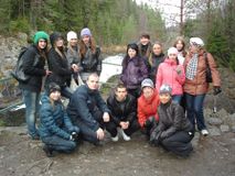 Наша группа вместе с экскурсоводом