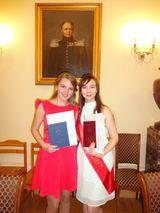 Кириллова Полина и Перова Виолетта.