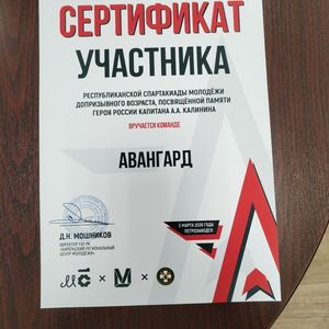 Республиканская спартакиада молодежи допризывного возраста.