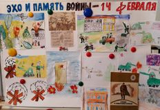 Совместная работа группы "Лучики"