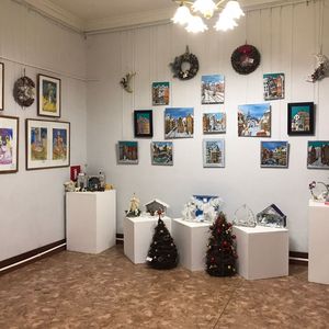 Выставка детского творчества "Свет рождественской звезды". (г. Нелидово)