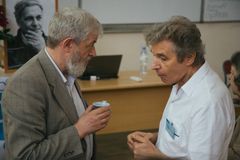 Михаил Шустерман и Владимир Петров