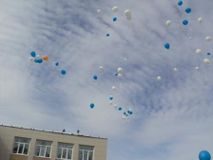 Салют из воздушных шаров