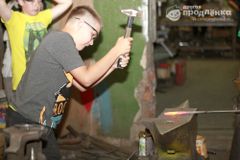 Мастер-класс в кузнице