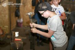 Мастер-класс в кузнице