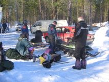 Встреча с рыбаками Лайдасалмы