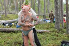 Странные лоси водятся в нацпарке