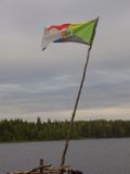Наш флаг над оз. Корпиярви