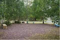 Территория лагеря.