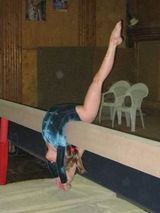 Комбинация на бревне.