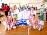 Команда "Глори" - победитель Открытого Чемпионата Санкт-Петербурга по фитнес-аэробике 2016 года.