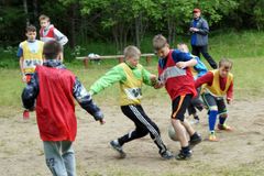 Футбол, игра, спортсмены!