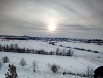 3 место - Кирпичникова Екатерина, Зимний простор, художественная фотография, Архангельская СШ, Пчельникова Татьяна Николаевна, 15 лет