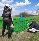 Уборка воинского захоронения х. Ивановский