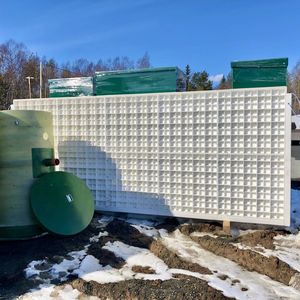 Очистные сооружения хозяйственно-бытовых сточных вод для промышленных предприятий в республике Карелии.
