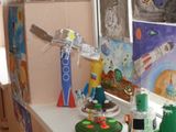 Выставка детского творчества в рамках "Гагаринских чтений"