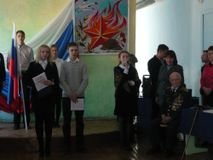 Линейка, посвященная Дню защитника Отечества