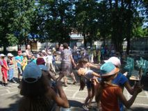 Открытие смены в лагере "Ритм"